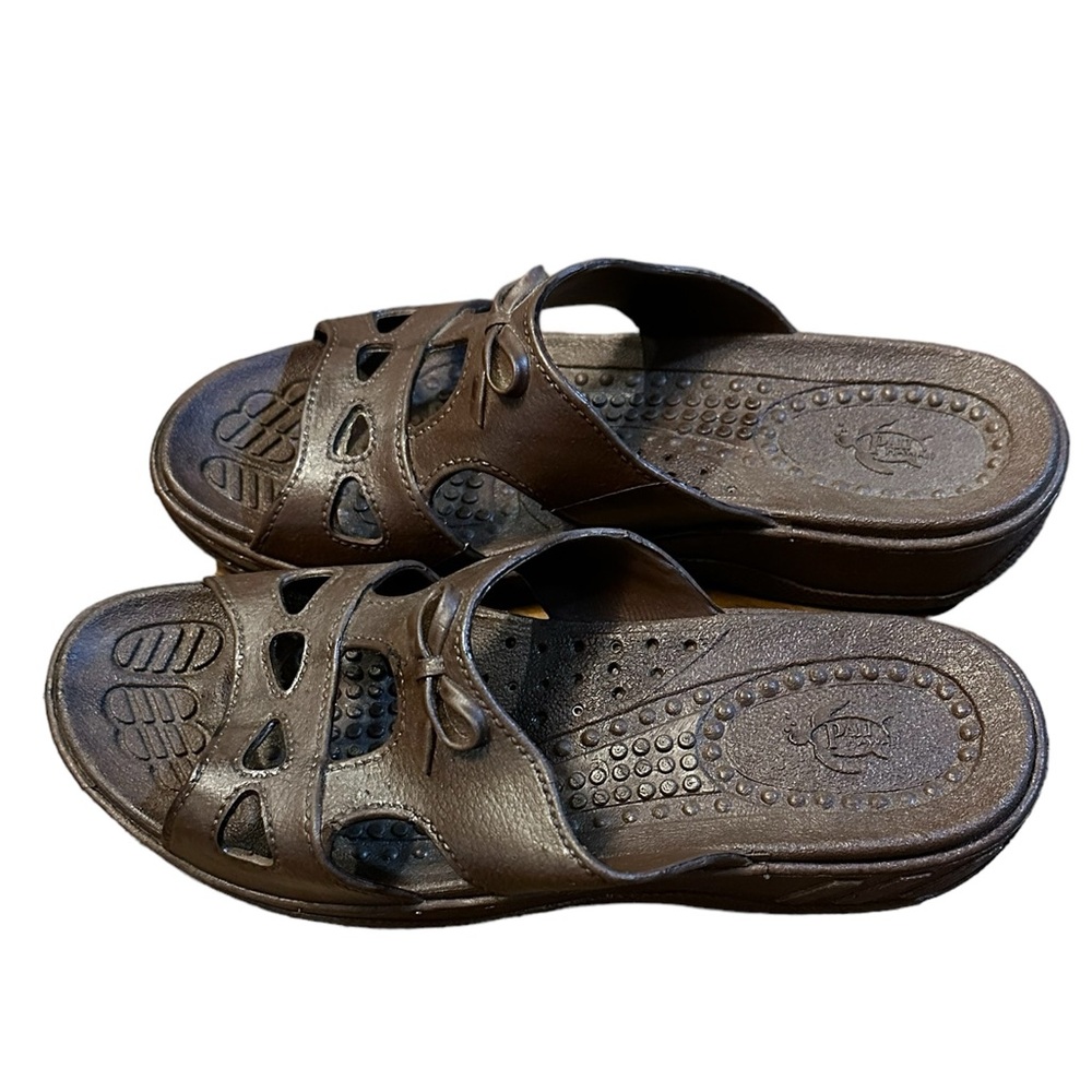 Pali Hawaii Dark Brown Jandals‎ 172 Women’s 5.5/6